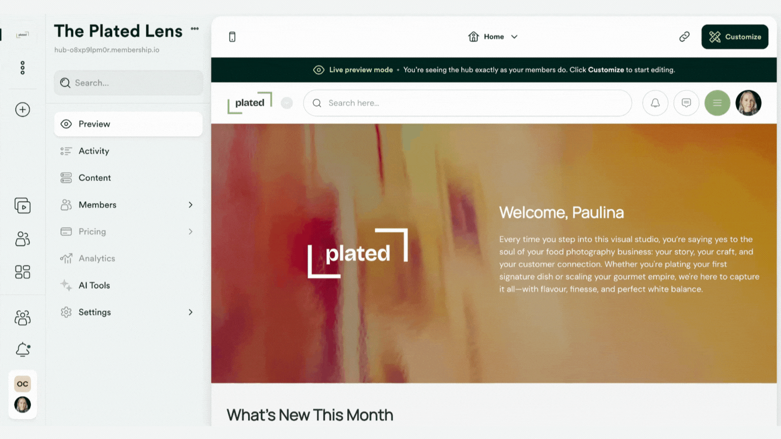 where-do-i-customize-how-my-hub-looks
